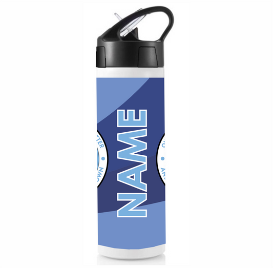 Blue Storm Sublimation Drinks Bottle - 600ml