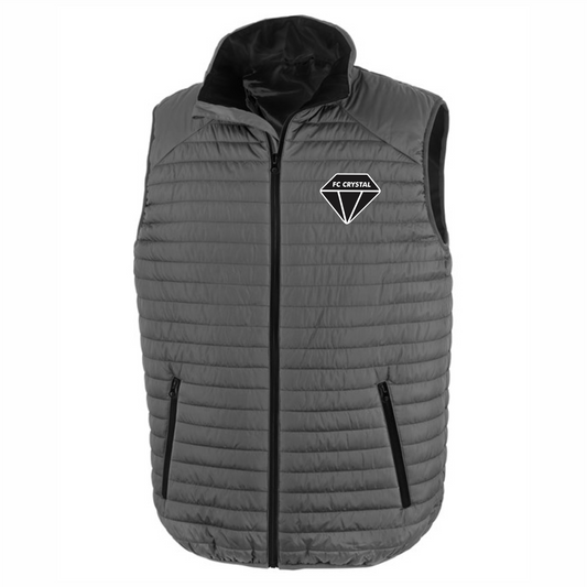 FC Crystal Contrast Padded Gilet