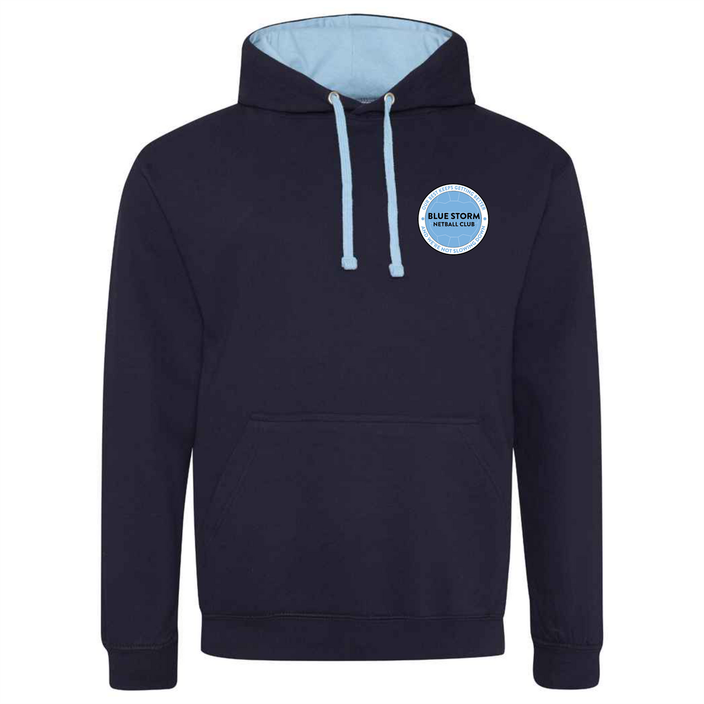 Blue Storm Netball Club - Contrast Hoodie