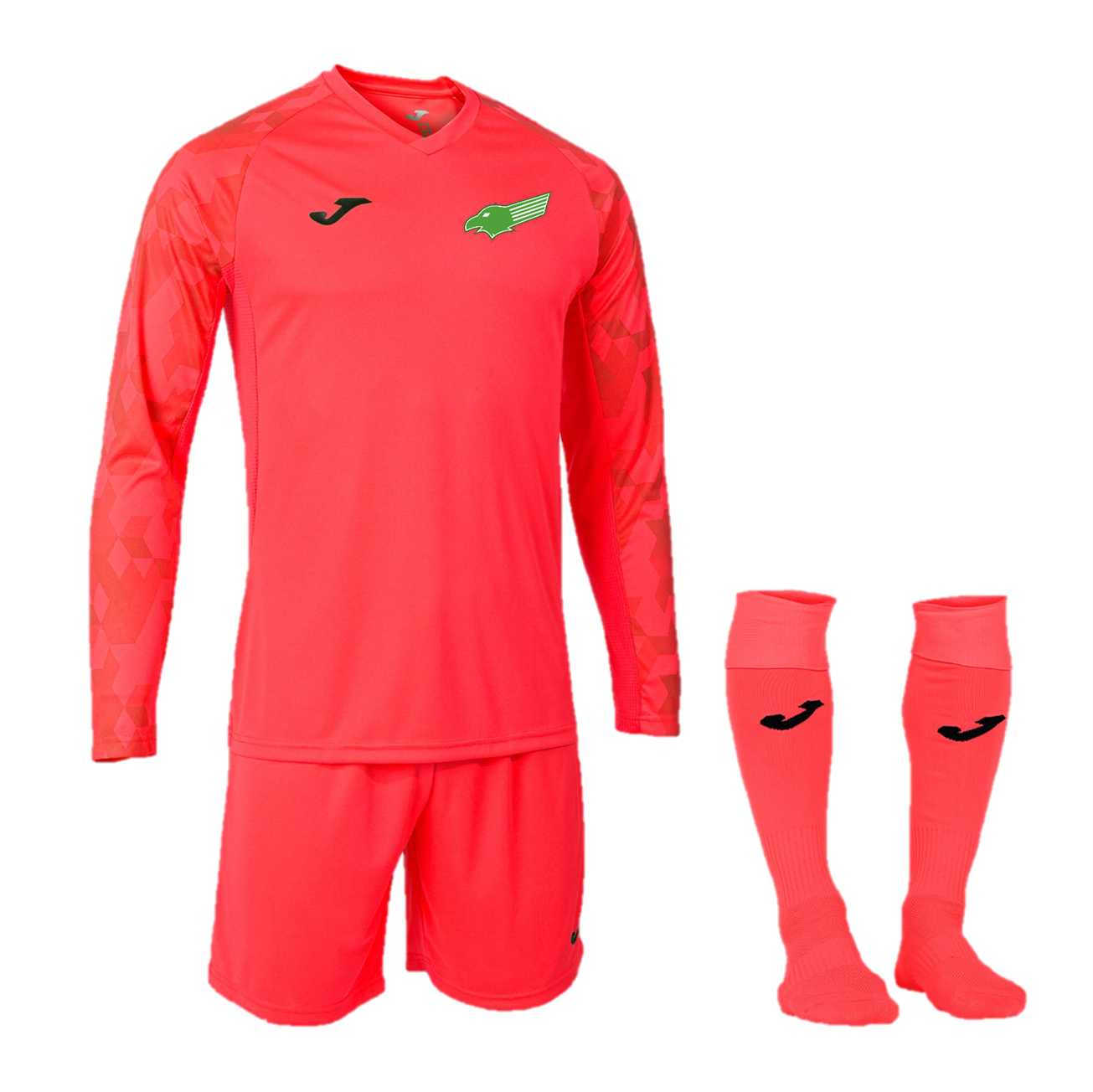 Kewford Eagles Goal Keeper Kit Pack - Coral