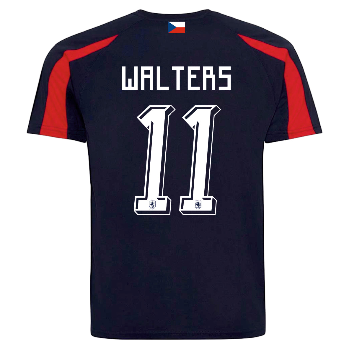 Czechia World Cup Supporter T-Shirt – Personalised Name & Number Included