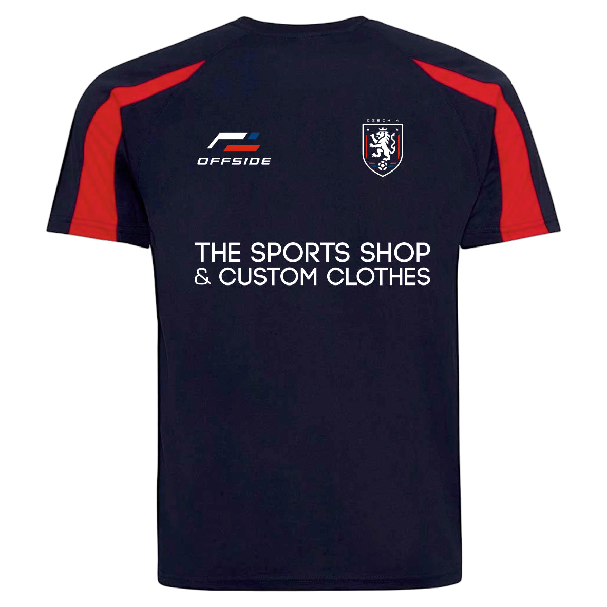 Czechia World Cup Supporter T-Shirt – Personalised Name & Number Included