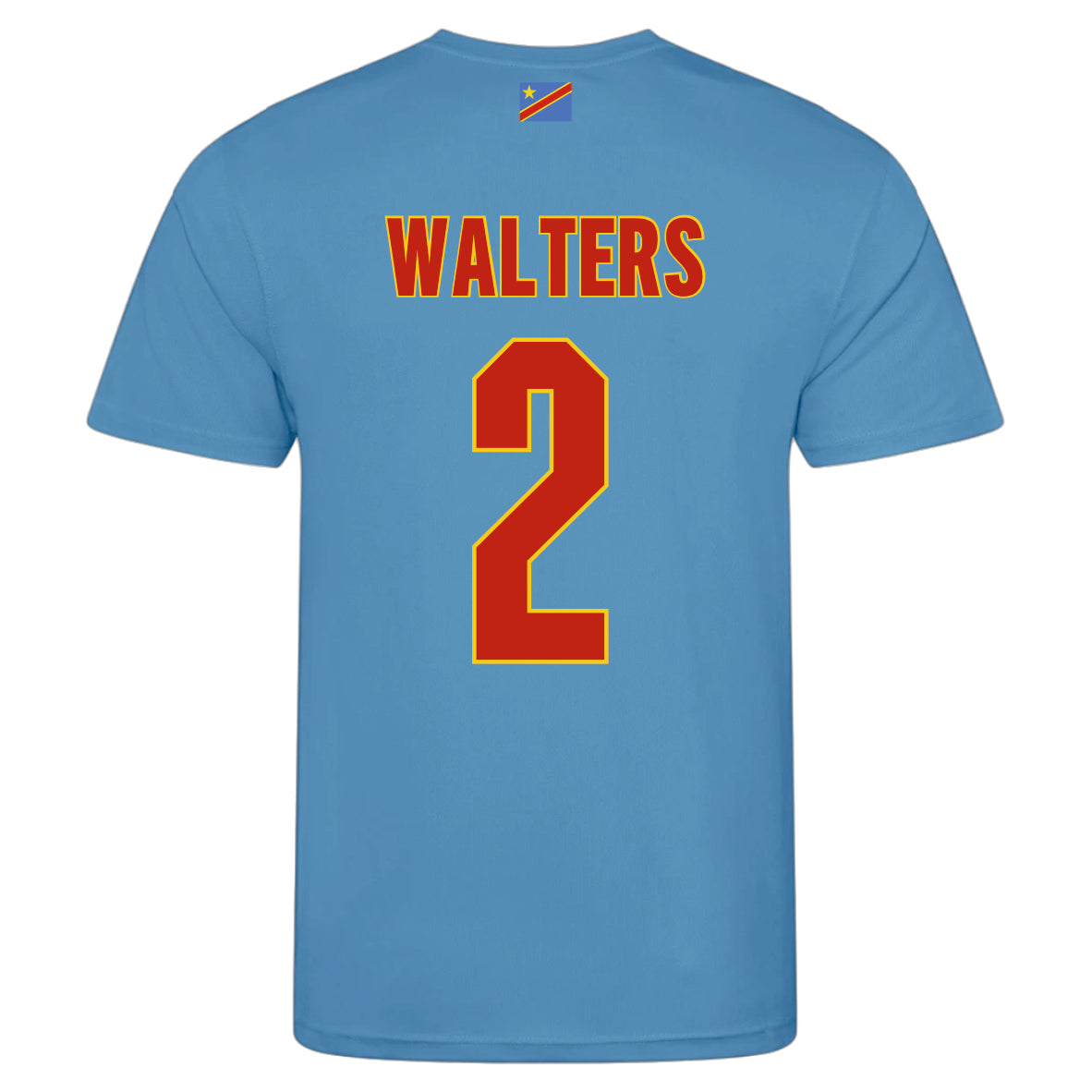 DR Congo World Cup Supporter T-Shirt – Personalised Name & Number Included