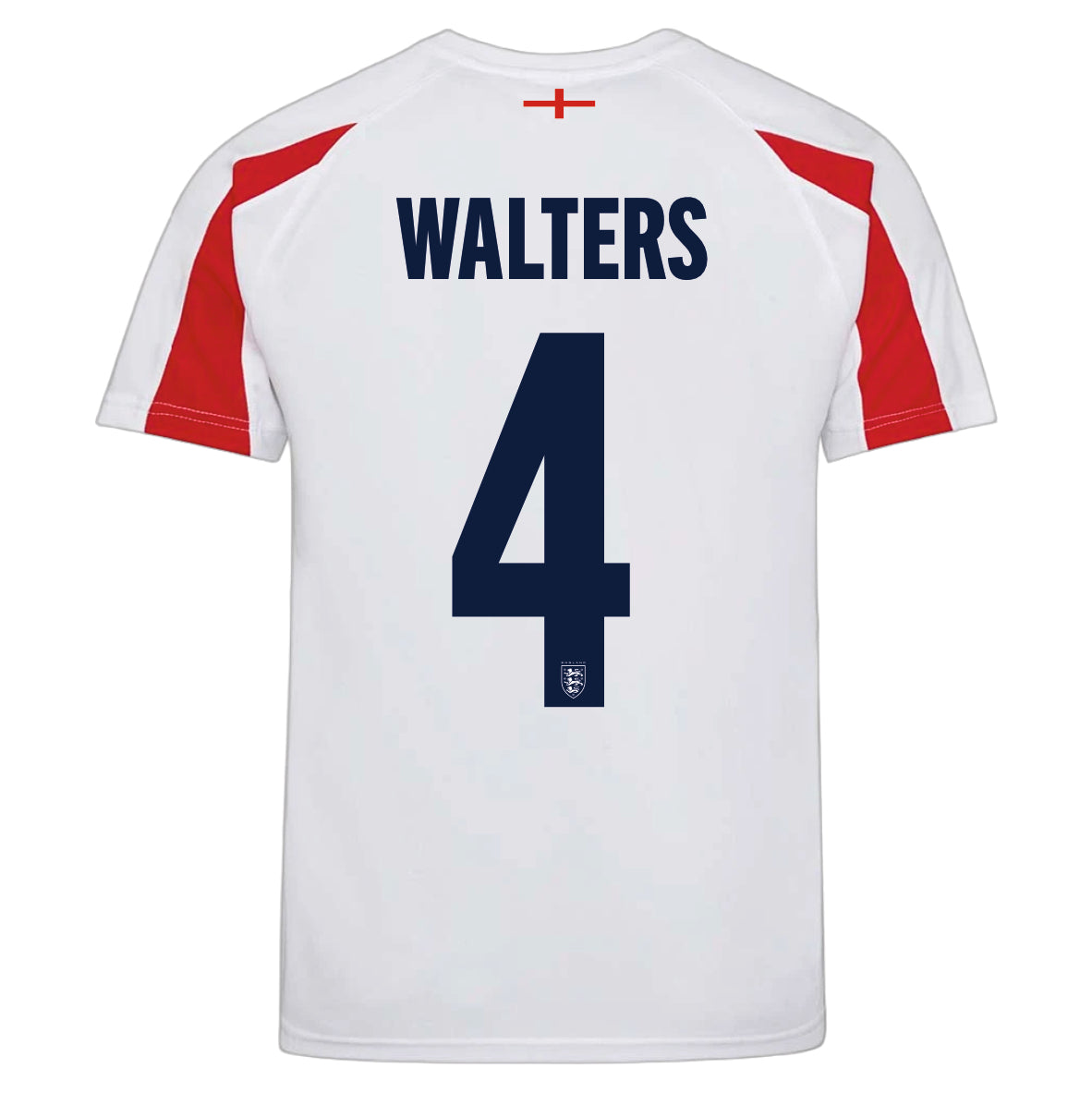 England (Home) World Cup Supporter T-Shirt – Personalised Name & Number Included