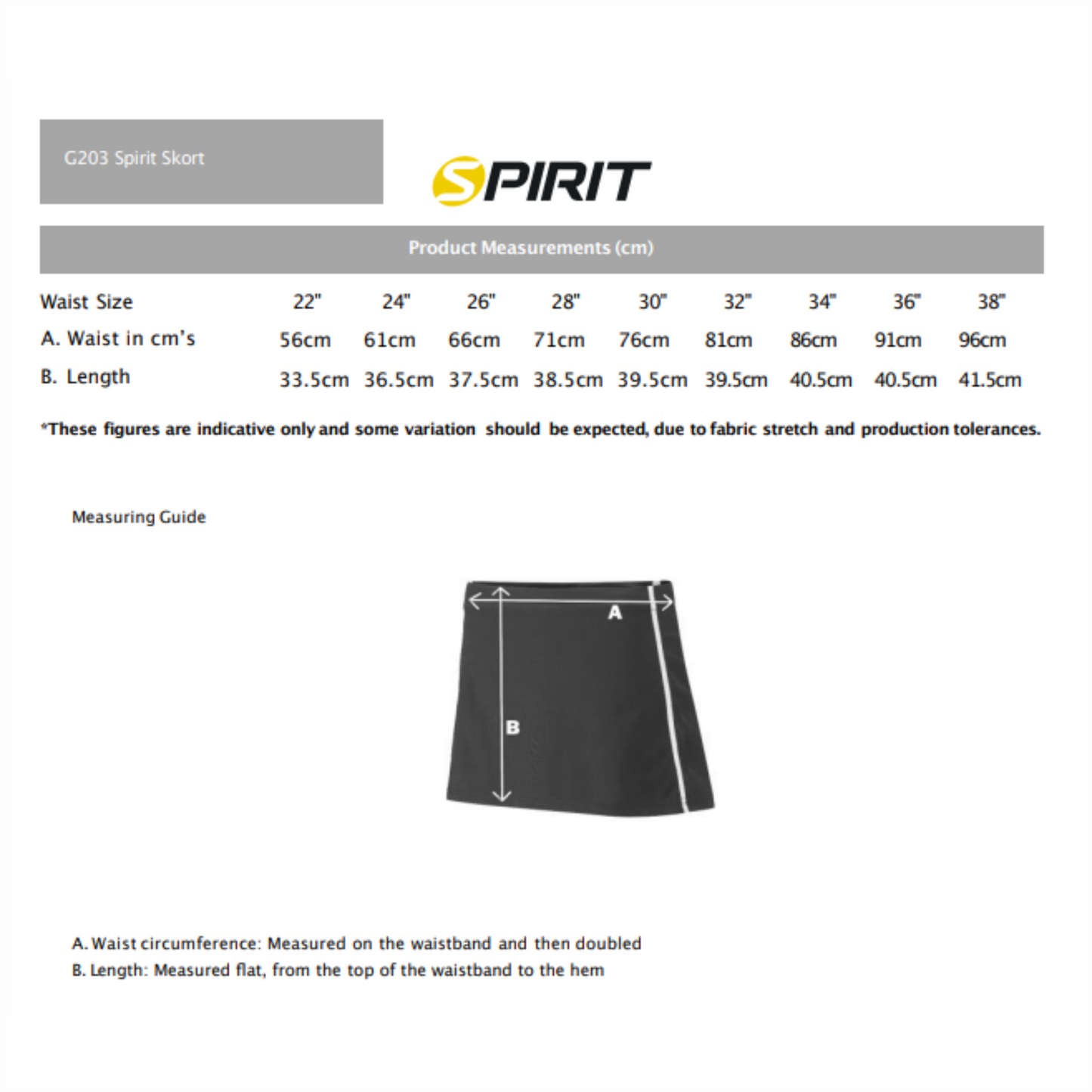 Crestwood School P.E Skort