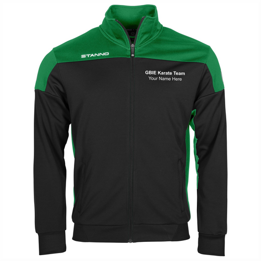 GBIE Karate Team - Green/Black Full Jacket