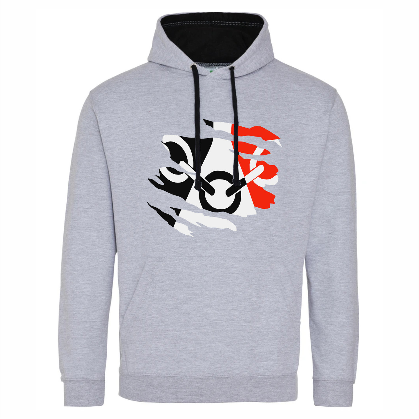 Black Country Hoodie Grey/Black