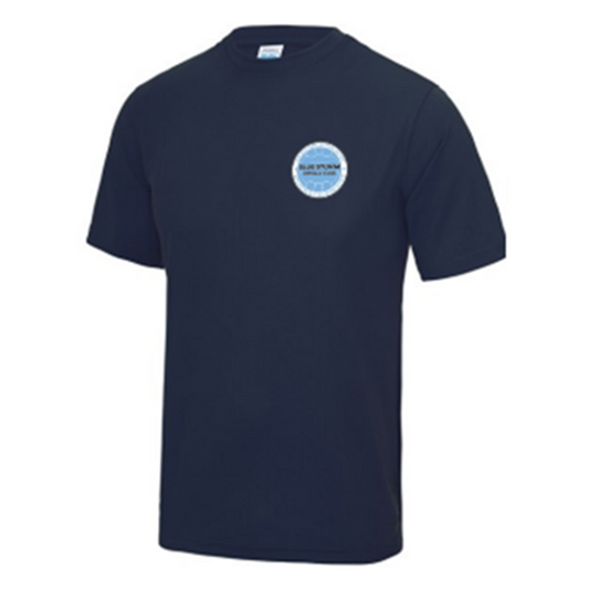 Blue Storm Netball Club - Unisex Navy T-Shirt [JC001]