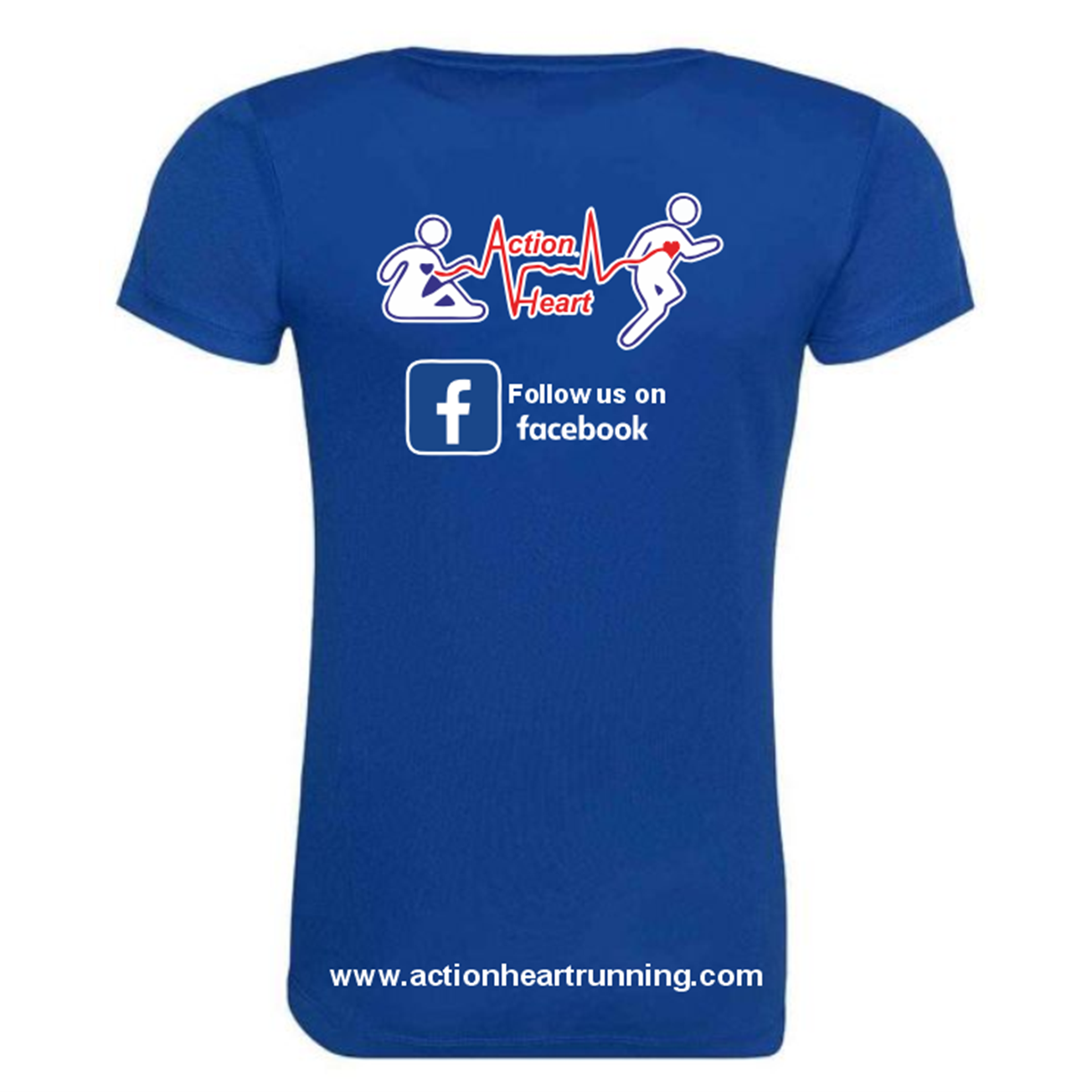 Action Heart Running Club Ladies T-Shirt [JC005]
