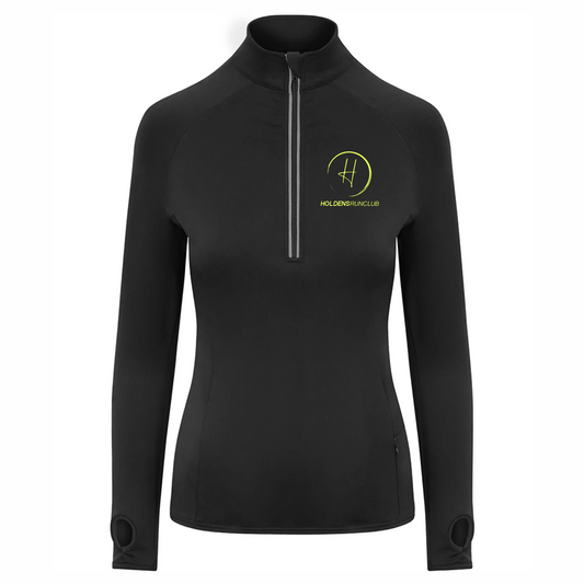 Holdens Run Club Ladies 1/4 Zip Midlayer