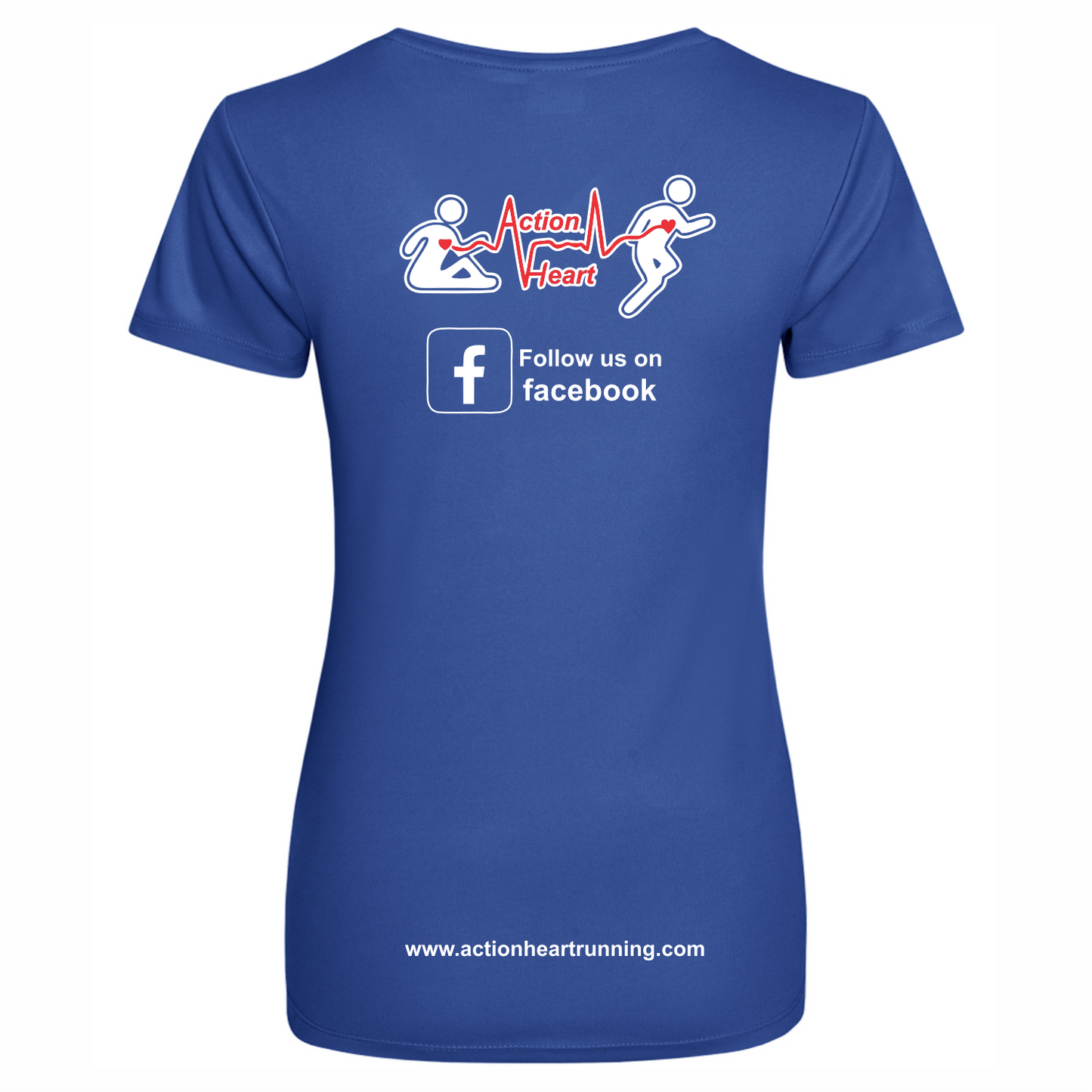 Action Heart Running Club Ladies T-Shirt