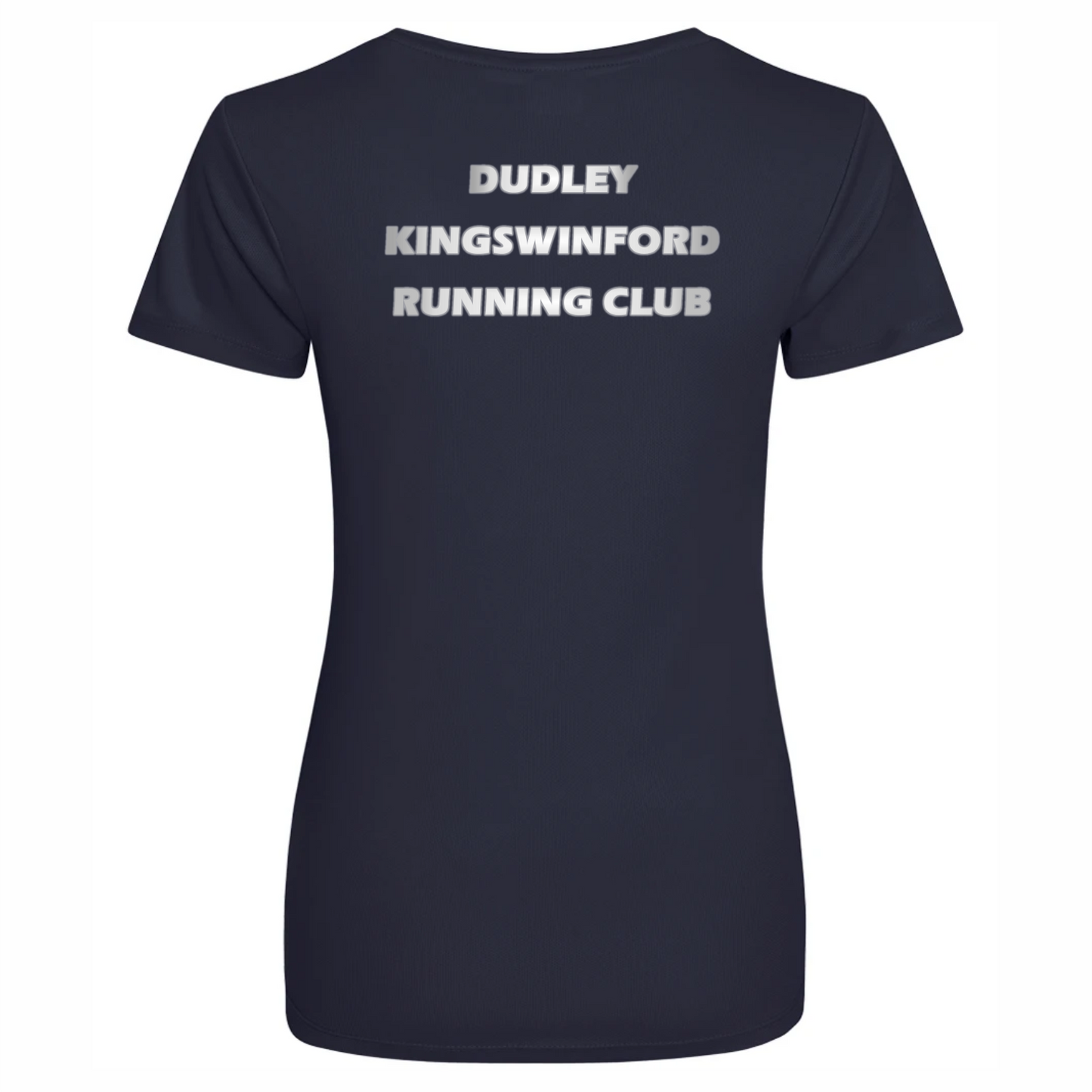 DK Running Club Ladies Navy T-Shirt