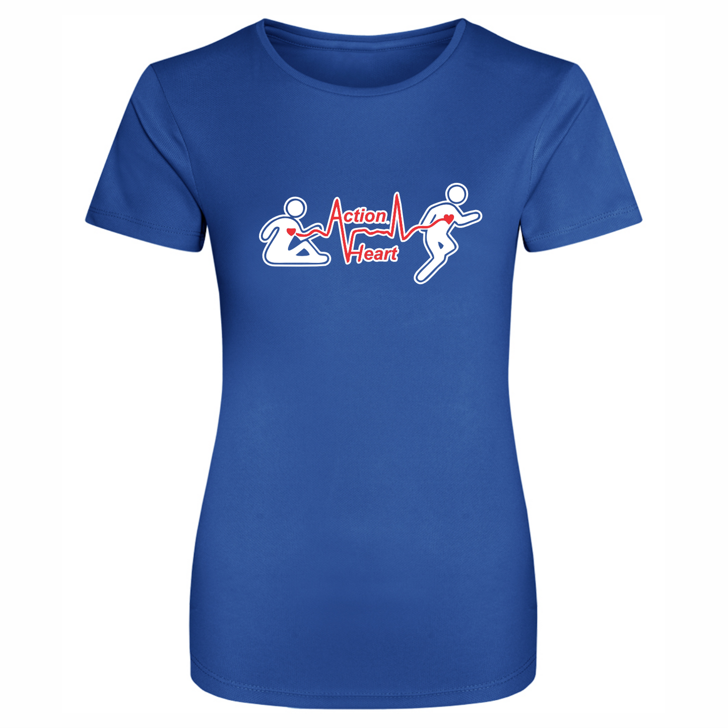 Action Heart Running Club Ladies T-Shirt