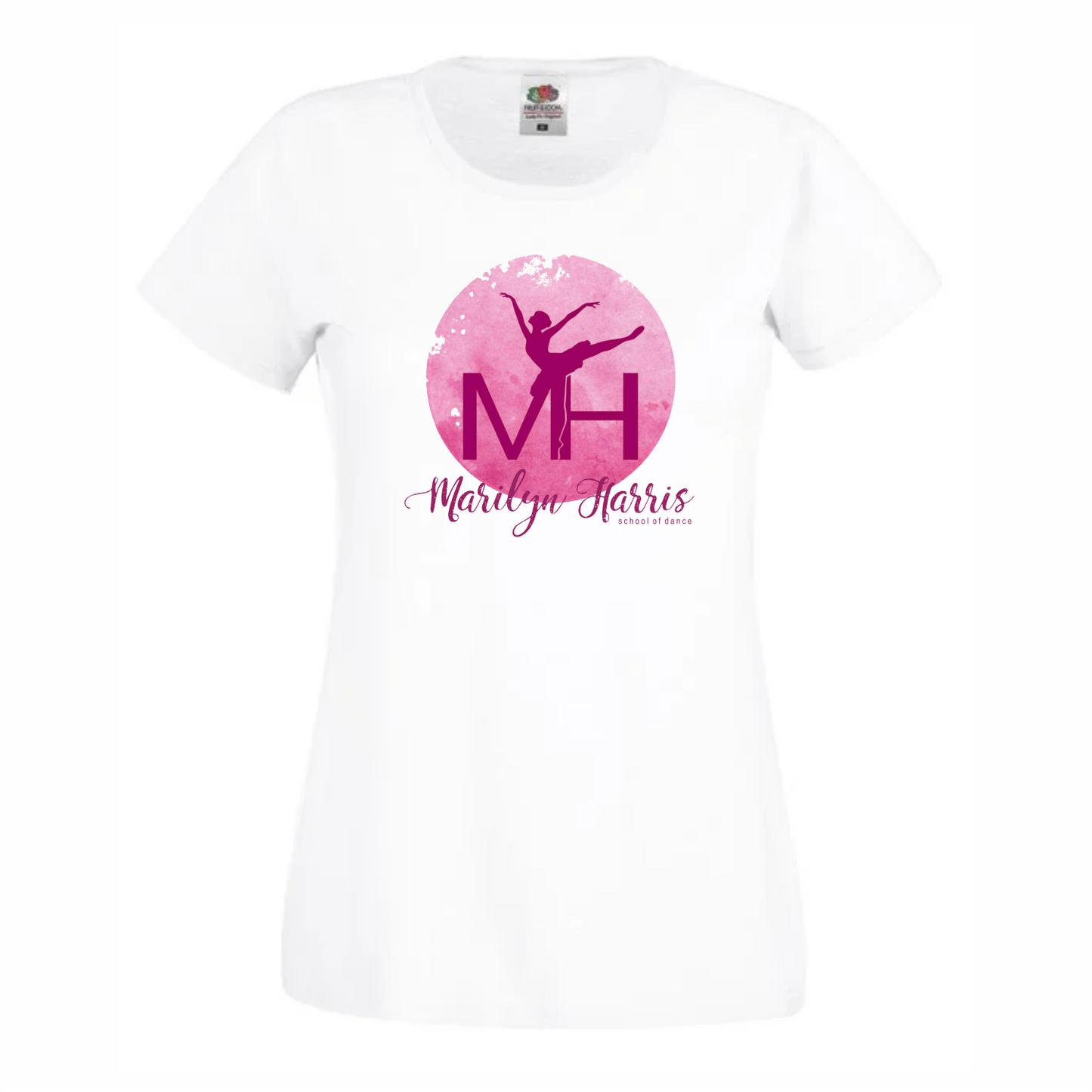 Marilyn Harris School Of Dance Ladies T-Shirt