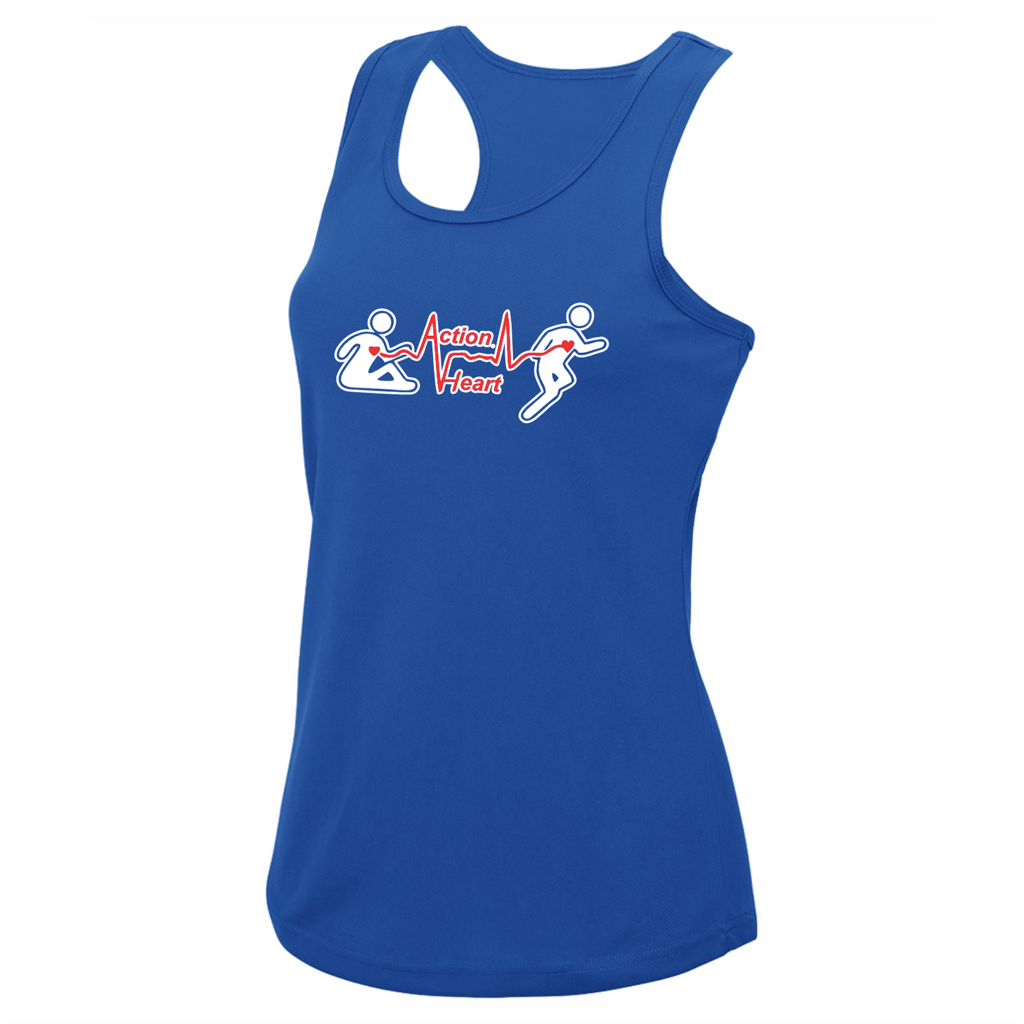 Action Heart Running Club Ladies Vest