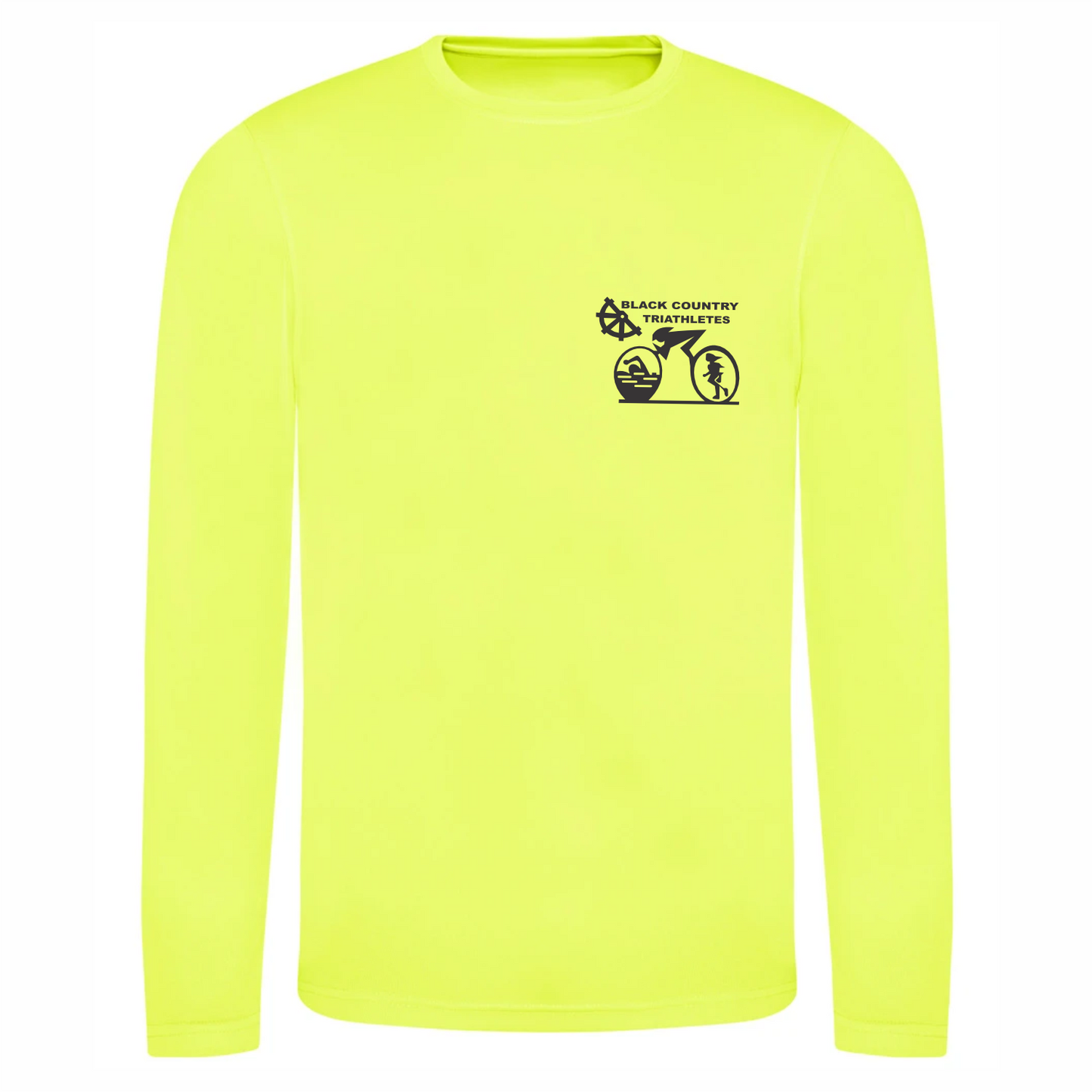 BCT Electric Yellow Long Sleeve T-Shirt