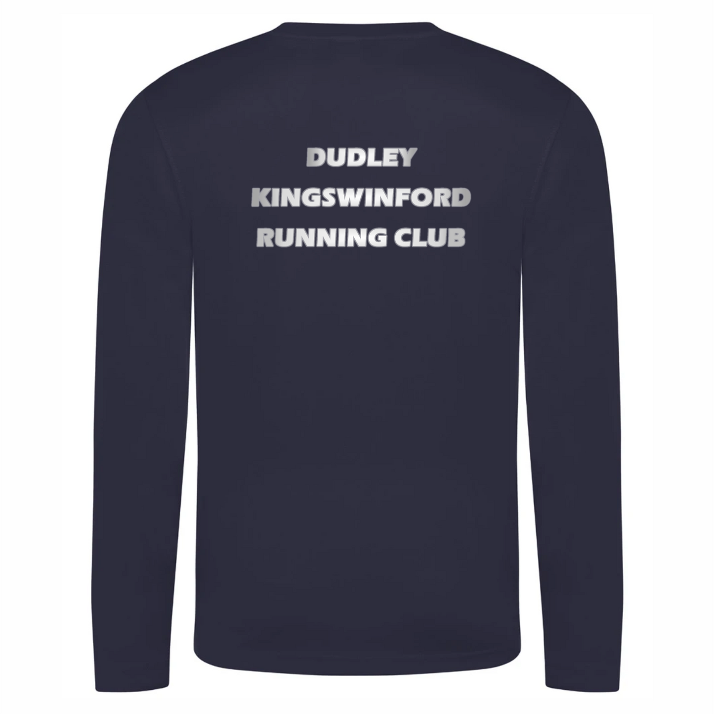 DK Running Club Navy Long Sleeve T-Shirt