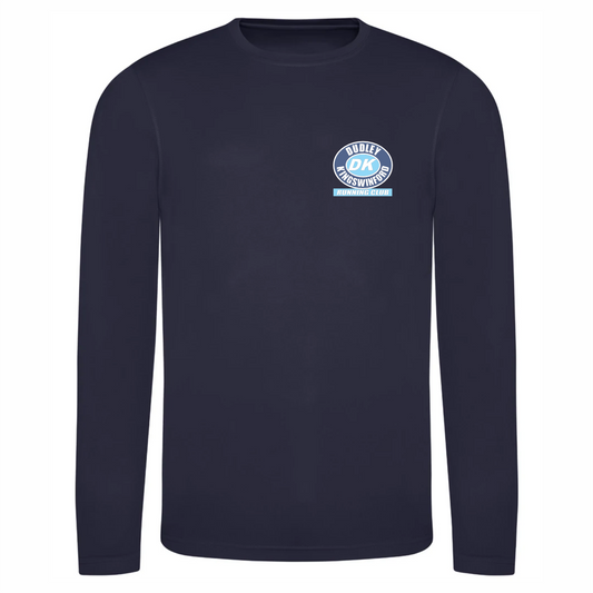 DK Running Club Navy Long Sleeve T-Shirt