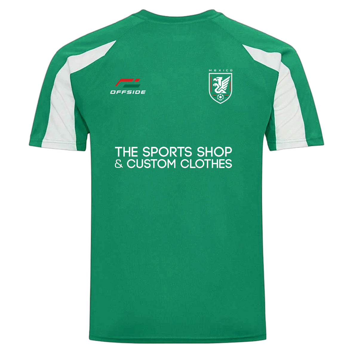 Mexico World Cup Supporter T-Shirt – Personalised Name & Number Included