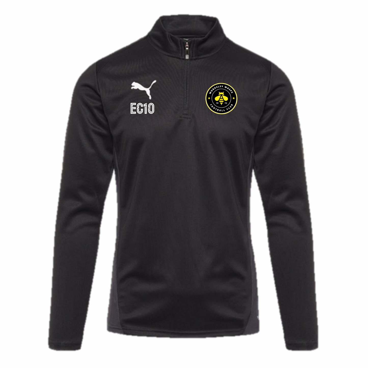 Wordsley Wasps Puma 1/4 Zip Midlayer