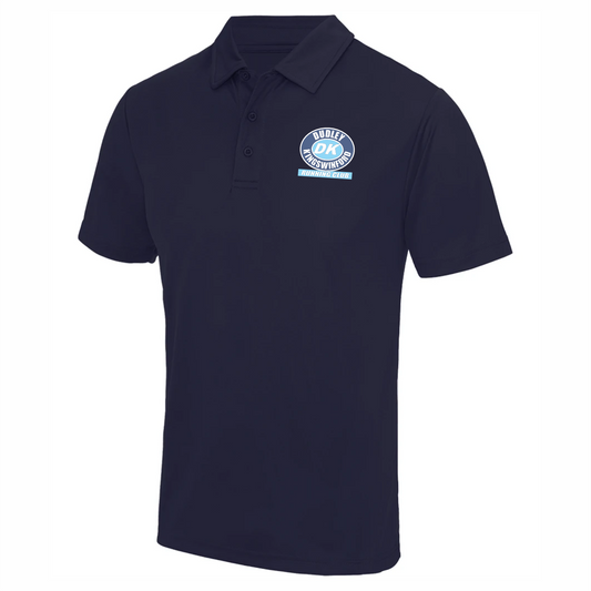 DK Running Club Navy Cool Polo