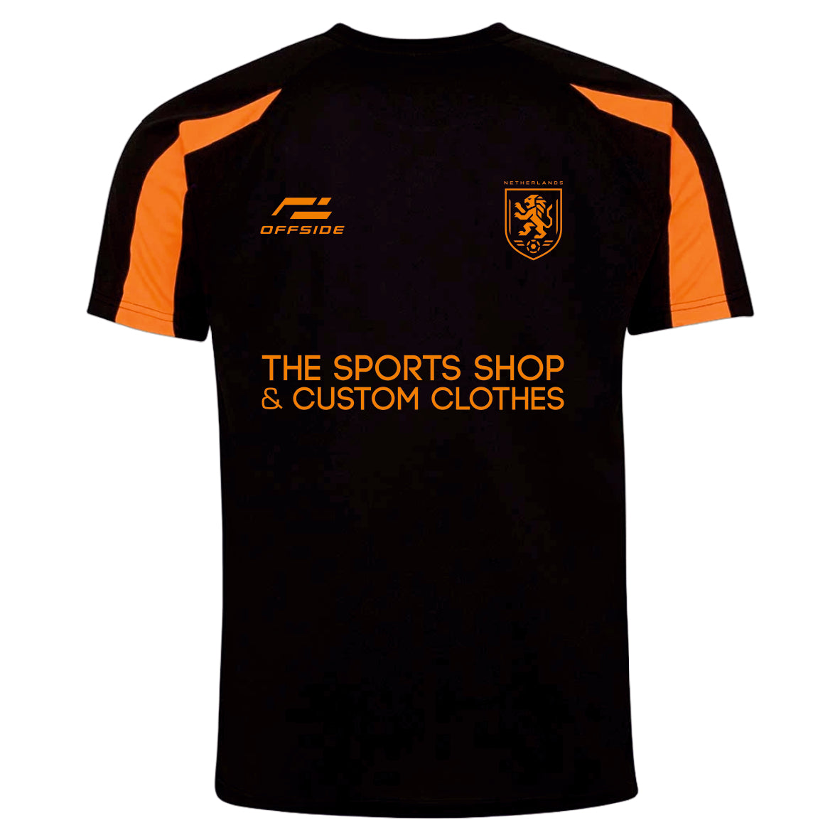 Netherlands World Cup Supporter T-Shirt – Personalised Name & Number Included