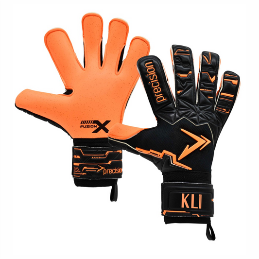 Custom Goalkeeper Gloves Black/Fluo Orange