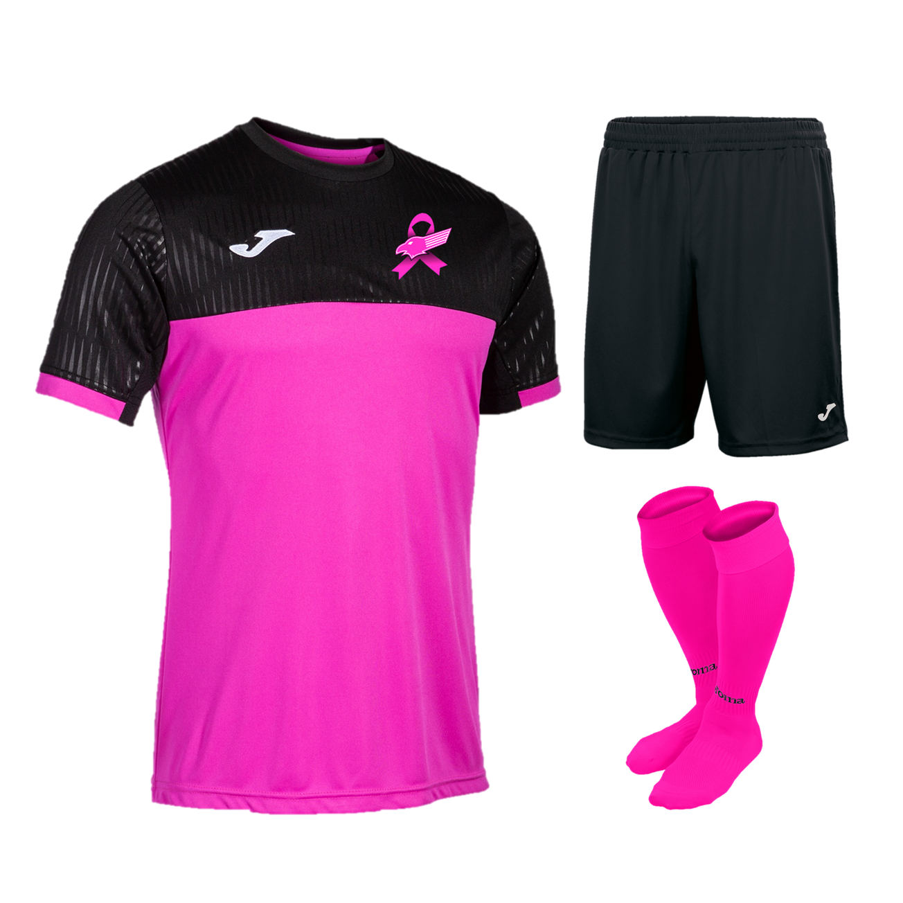 Kewford Eagles Full Breast Cancer Awareness Charity Kit -Senior