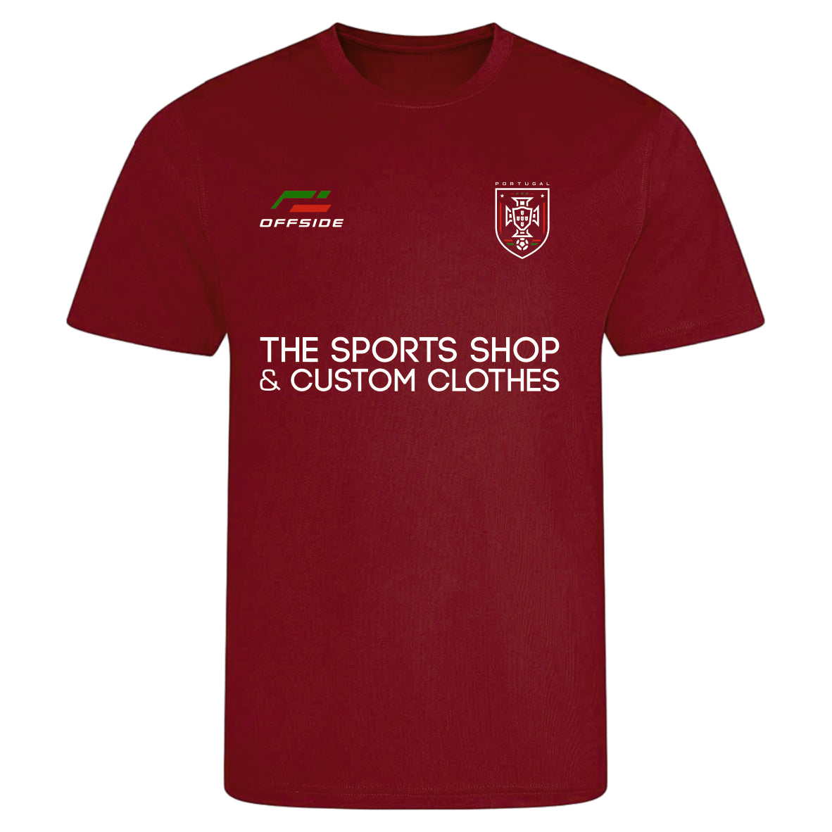 Portugal World Cup Supporter T-Shirt – Personalised Name & Number Included