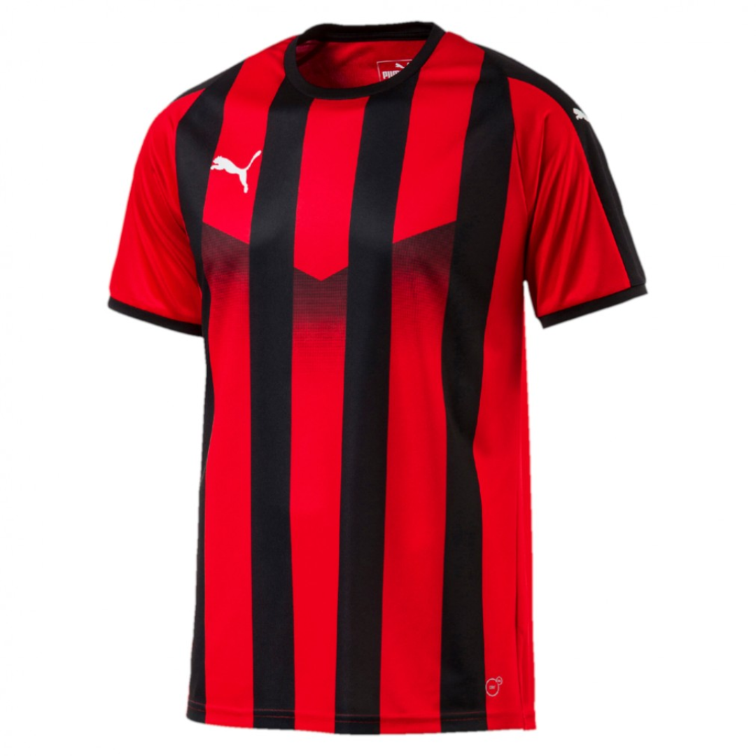 Puma Liga Striped Shirt - Red/Black