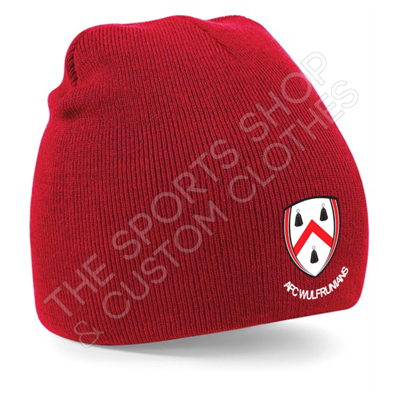 AFC Wulfrunians - Red Beanie Hat