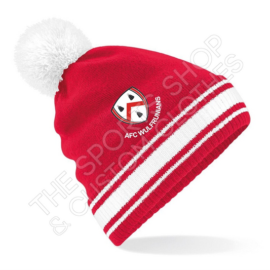 AFC Wulfrunians - Red Bobble Hat