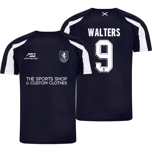 Scotland World Cup Supporter T-Shirt – Personalised Name & Number Included