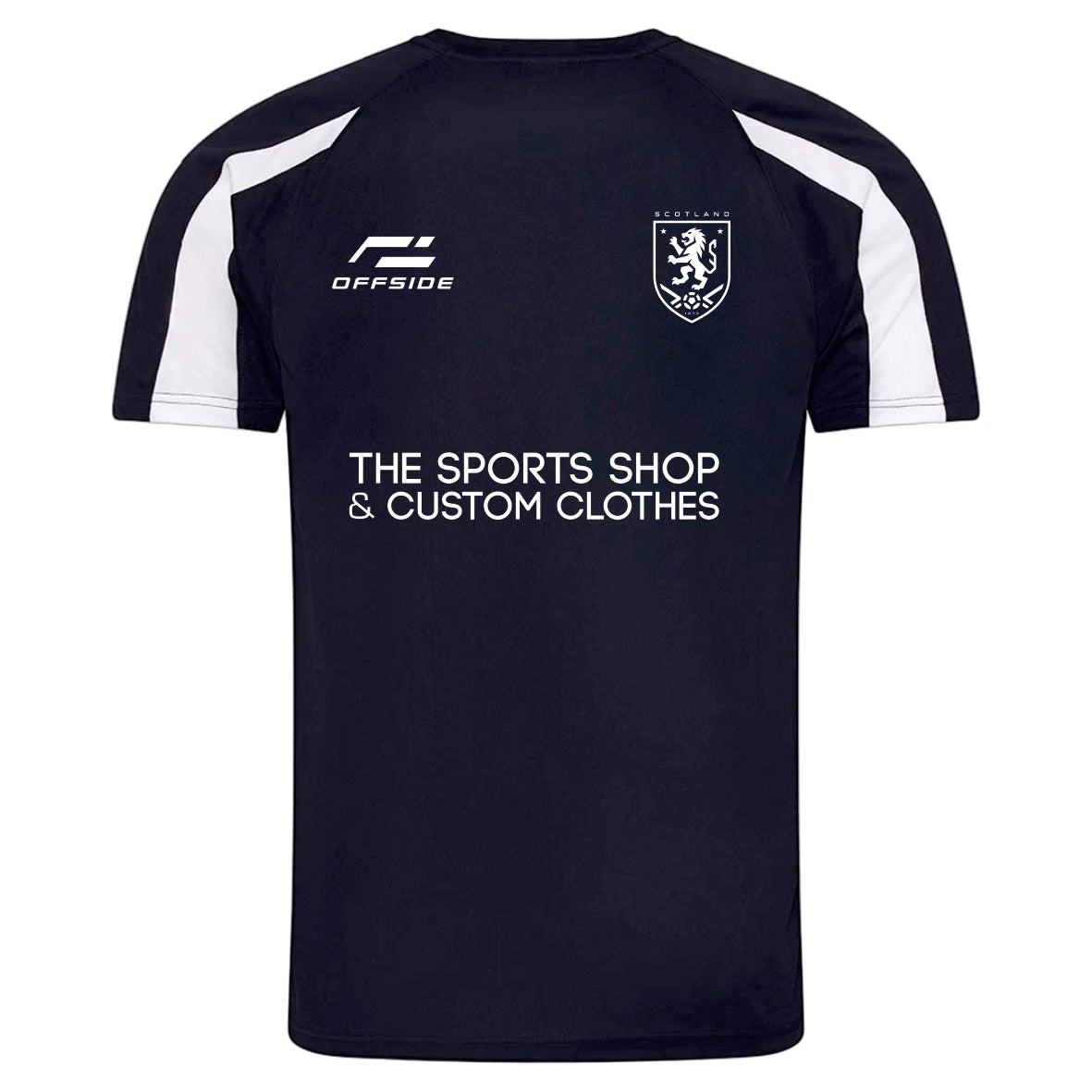 Scotland World Cup Supporter T-Shirt – Personalised Name & Number Included