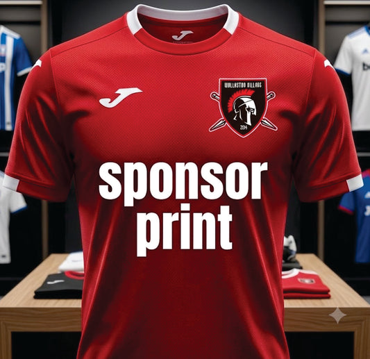 Wollaston Village FC - SPONSOR PRINT ONLY