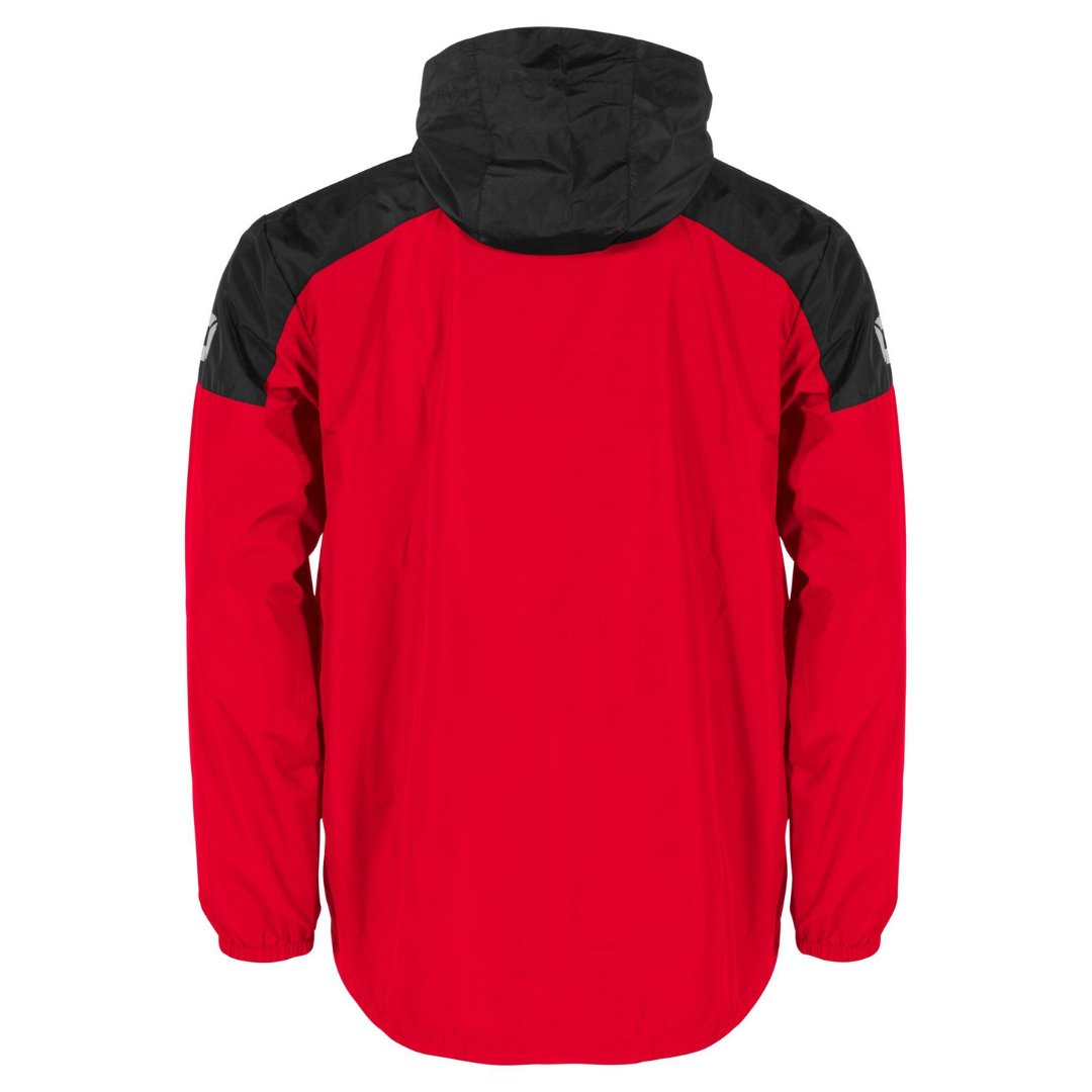 Stanno Windbreaker Coat - Red/Black