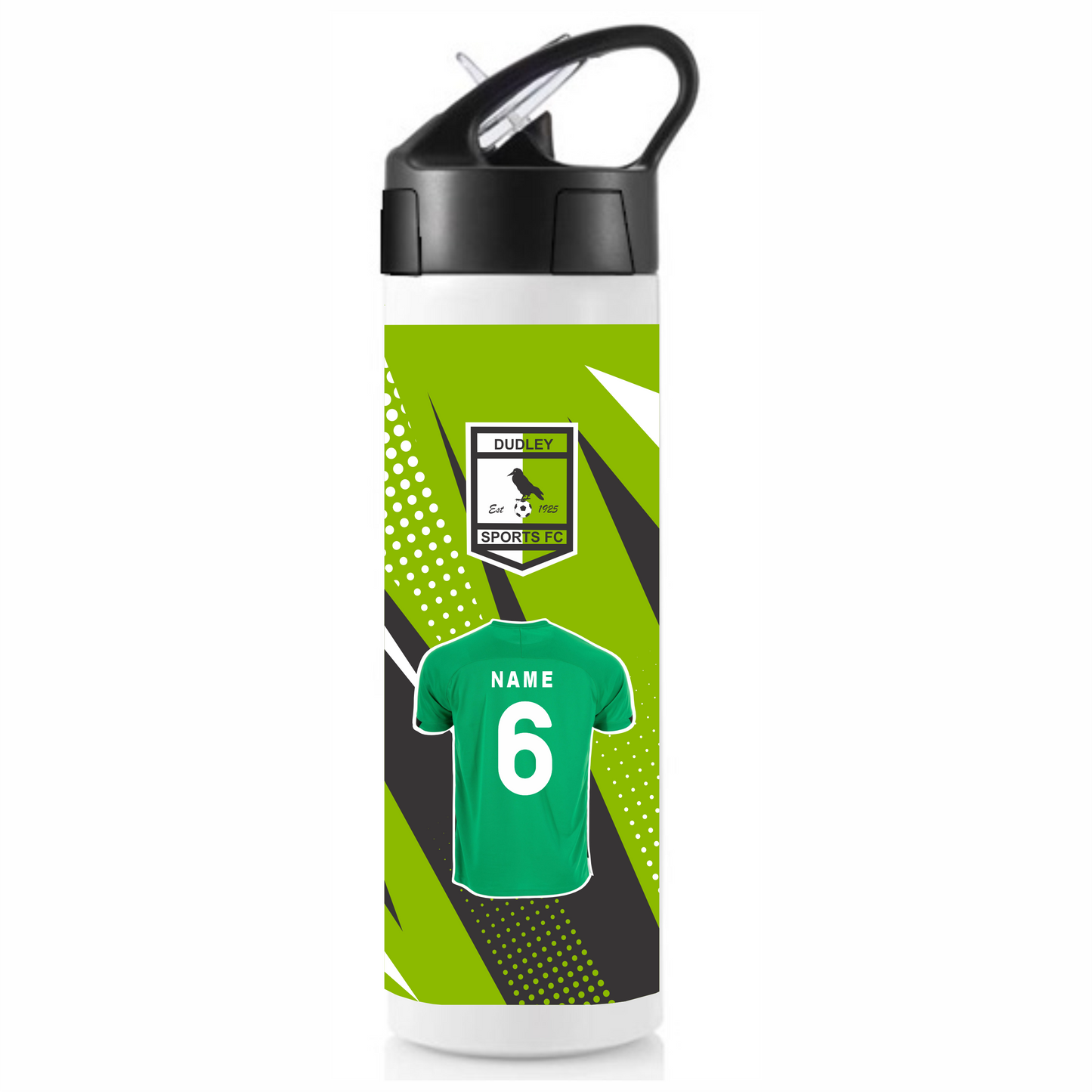 Dudley Sports FC Sublimation Drinks Bottle - 600ml