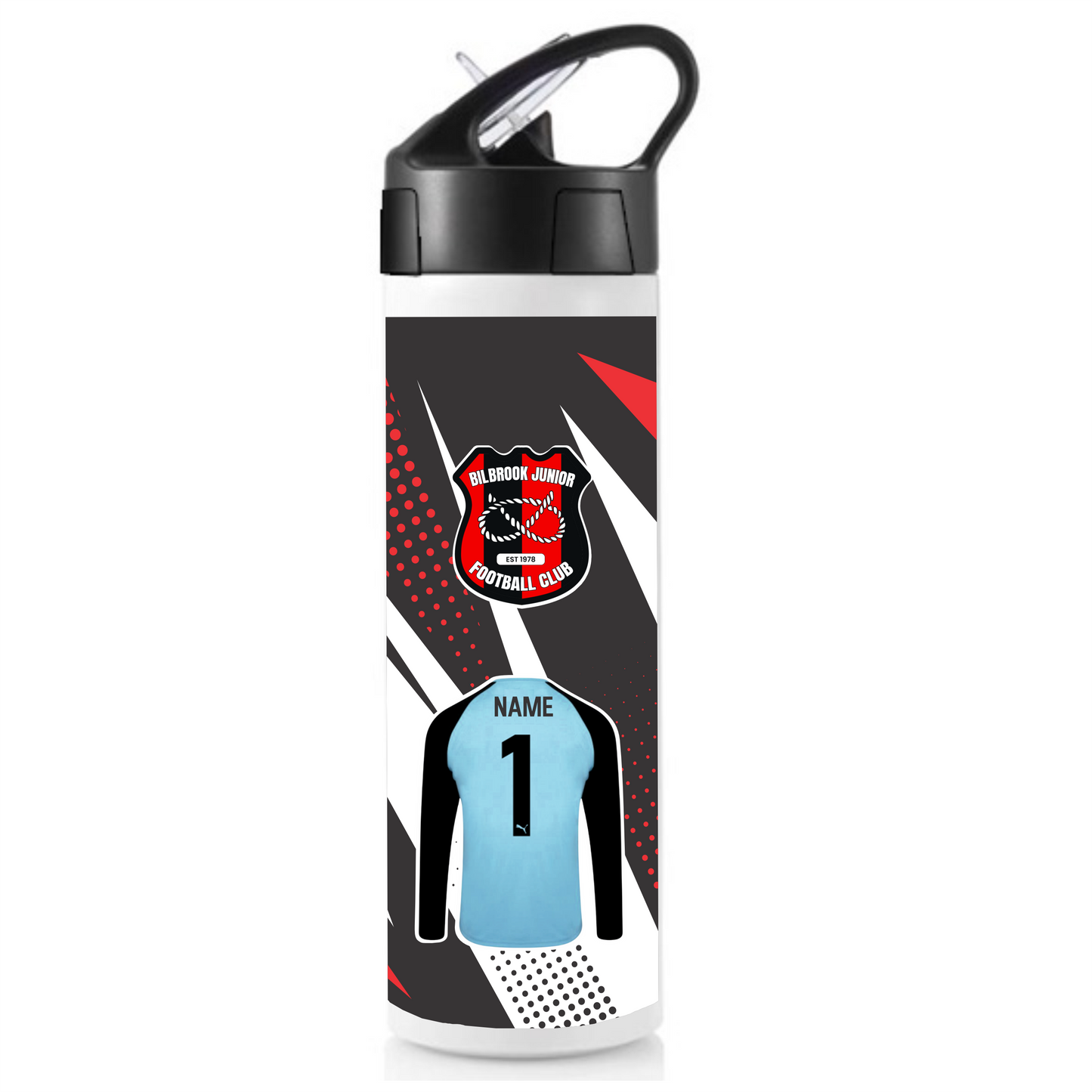 Bilbrook FC Sublimation Bottle