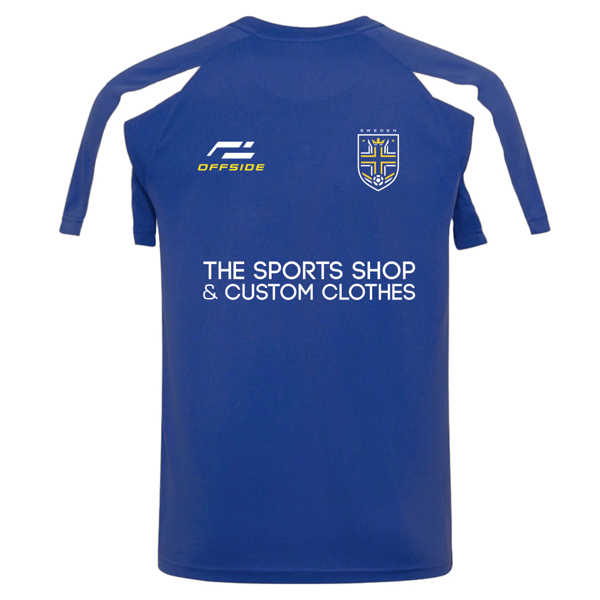 Sweden World Cup Supporter T-Shirt – Personalised Name & Number Included