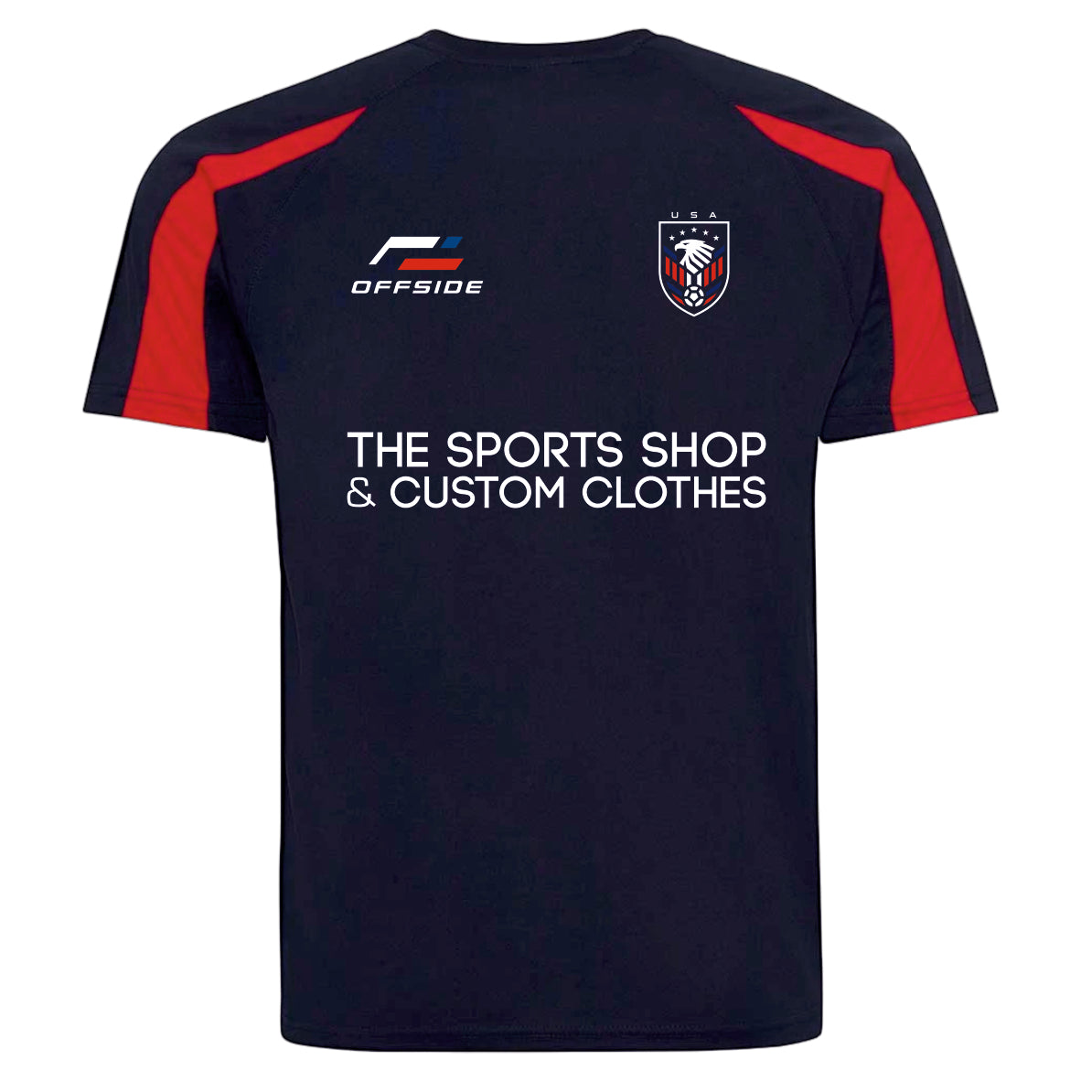 USA World Cup Supporter T-Shirt – Personalised Name & Number Included