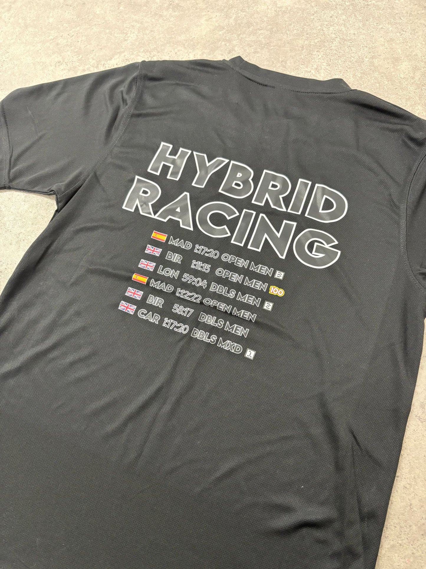 HYBRID RACING:TIME STAMPS