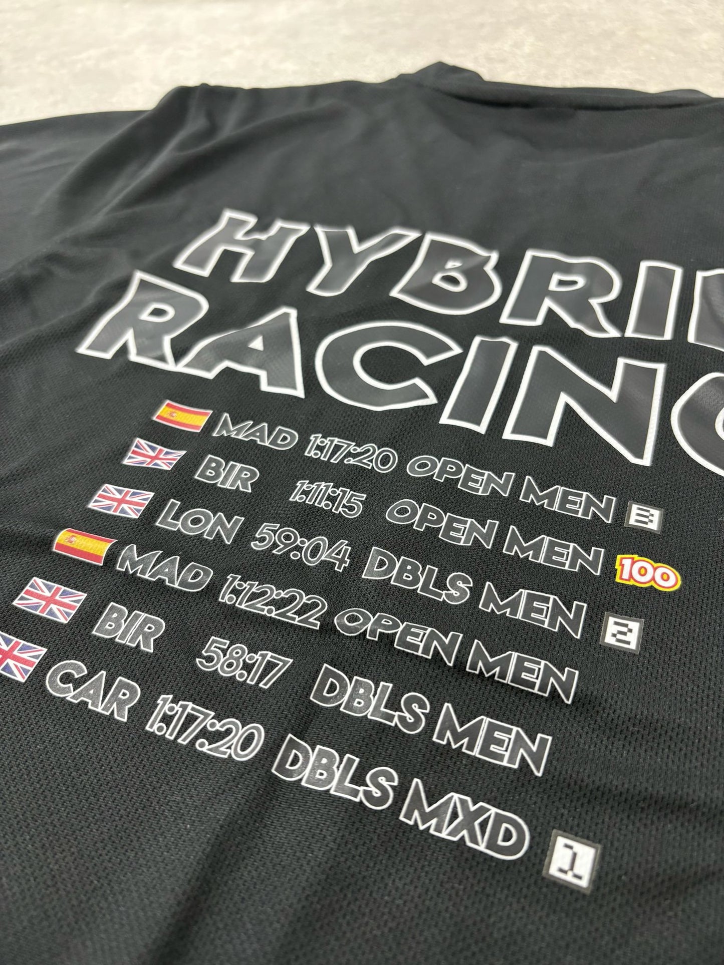 HYBRID RACING:TIME STAMPS