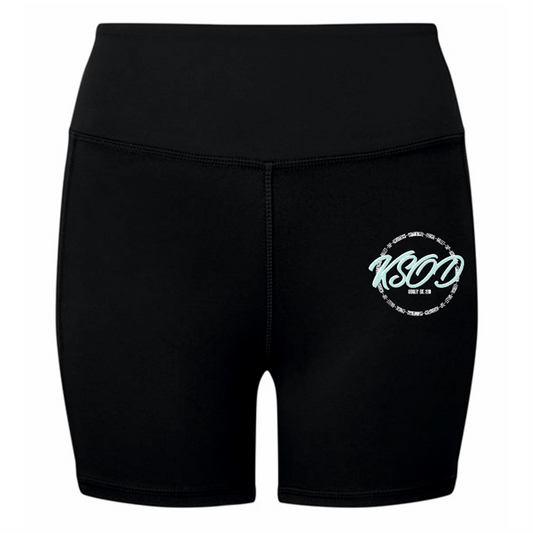 KSOD - Senior Fitted Stretch Shorts - Black [TR535]