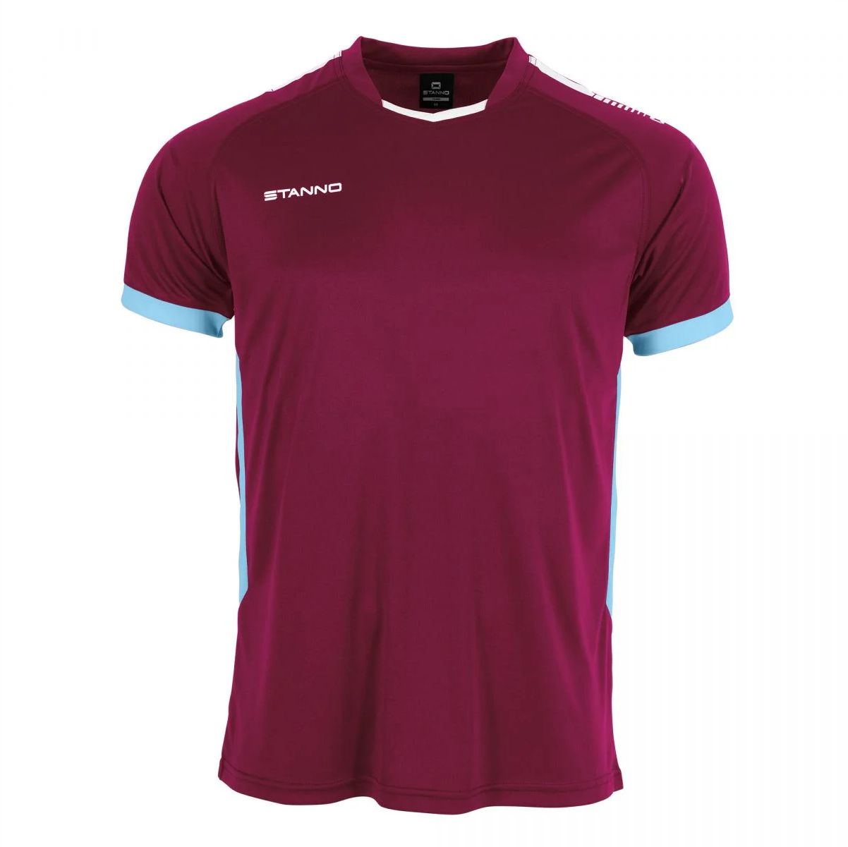 Stanno - First Shirt - Burgundy & Sky Blue