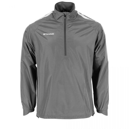 Stanno - First Half Zip Windbreaker - Grey