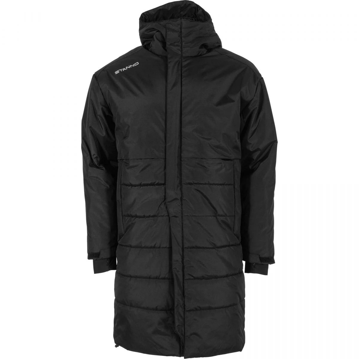 Stanno - Prime Long Coach Jacket - Black - Adult