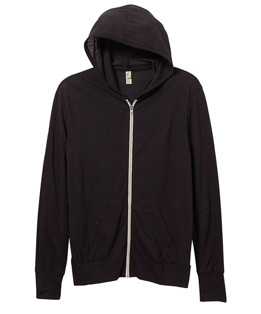 Eco-jersey zip hoodie