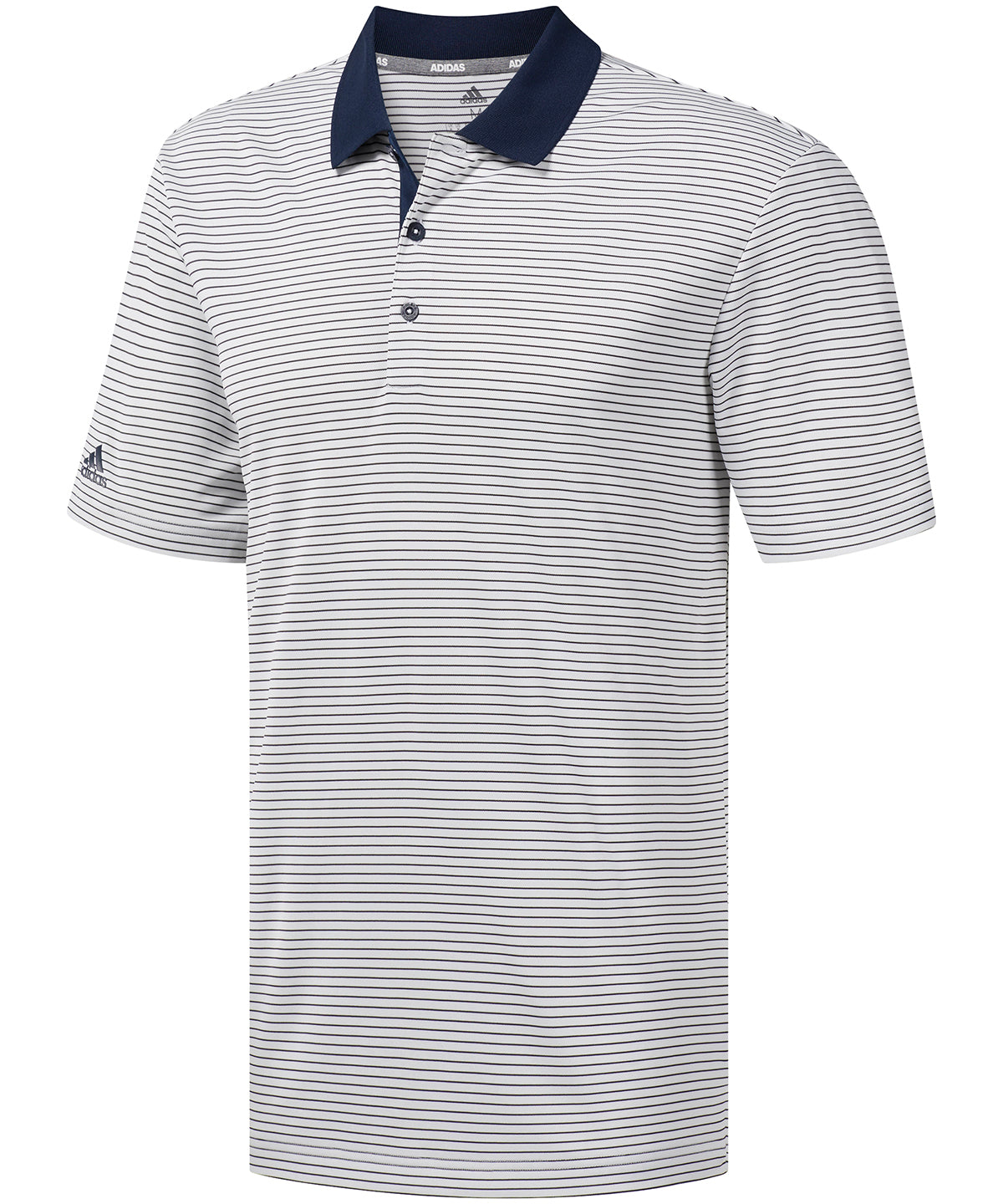 2-colour stripe polo