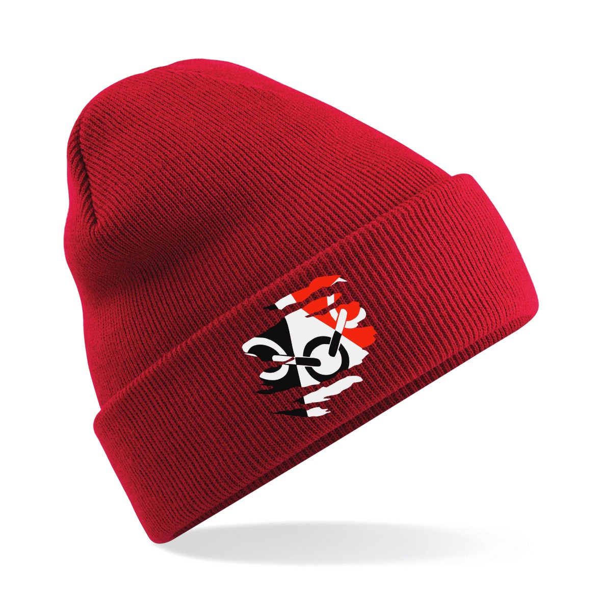 Black Country Wooly Hat - Red
