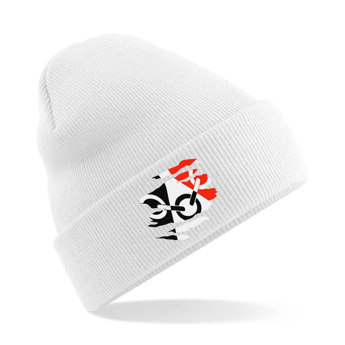 Black Country Wooly Hat - White